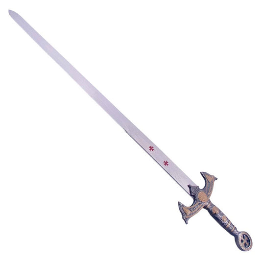 Marto knights Templar masons Damascus sword silver