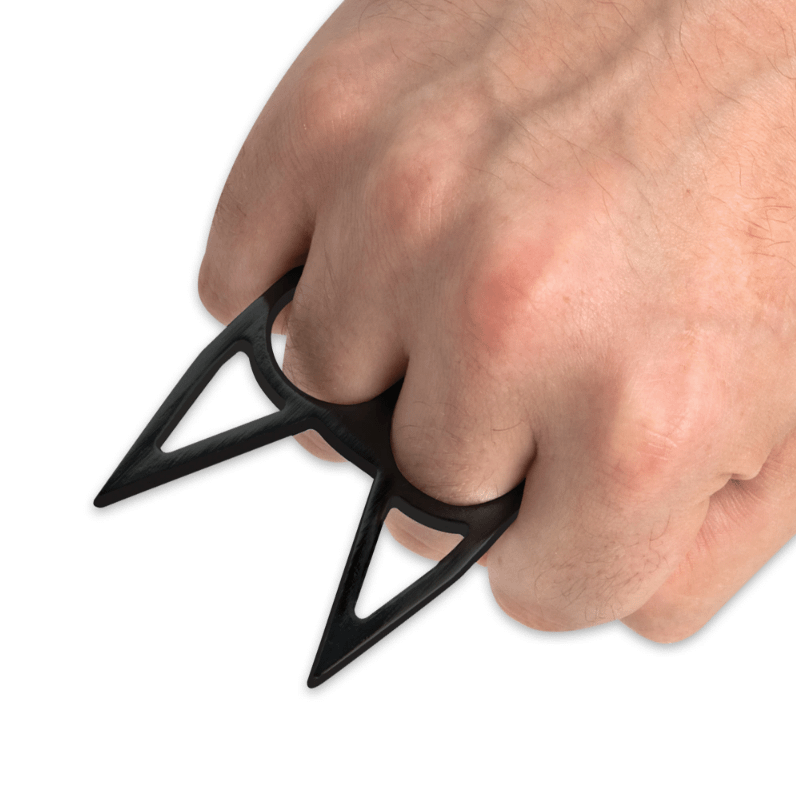 Black Cat Self Defense Keychain
