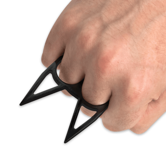 Black Cat Self Defense Keychain