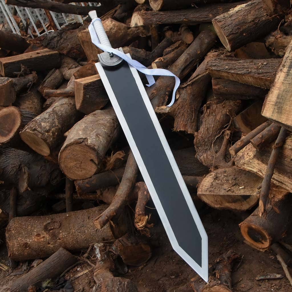 Berserk Guts Dragon Slayer Sword Black Dual Finish