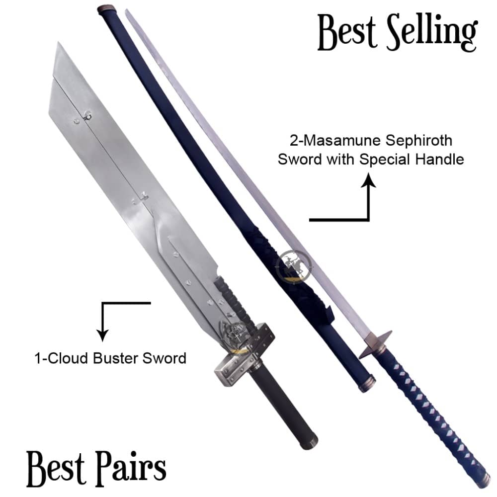 Cloud Buster Sword & Masamune Sephiroth's Sword
