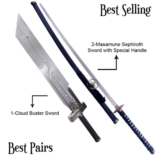 Cloud Buster Sword & Masamune Sephiroth's Sword