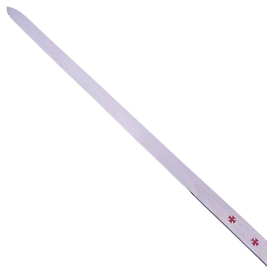 Marto knights Templar masons Damascus sword silver