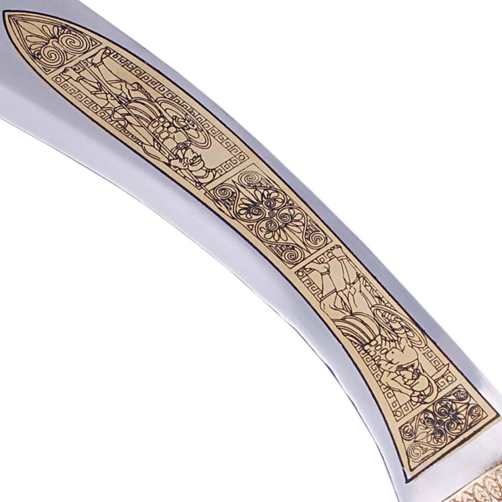 Alexander Macedonian Sword Gold Platted