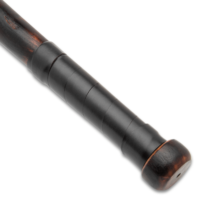 Apocalyptic War Club - Antique Burnt Wood Handle