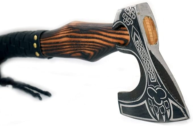 Medieval Hunting 18" Axe Hand-Forged Viking Style Tomahawk
