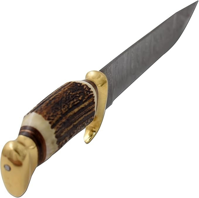 Handmade Damascus Full Tang Hunting 16.5 Knife