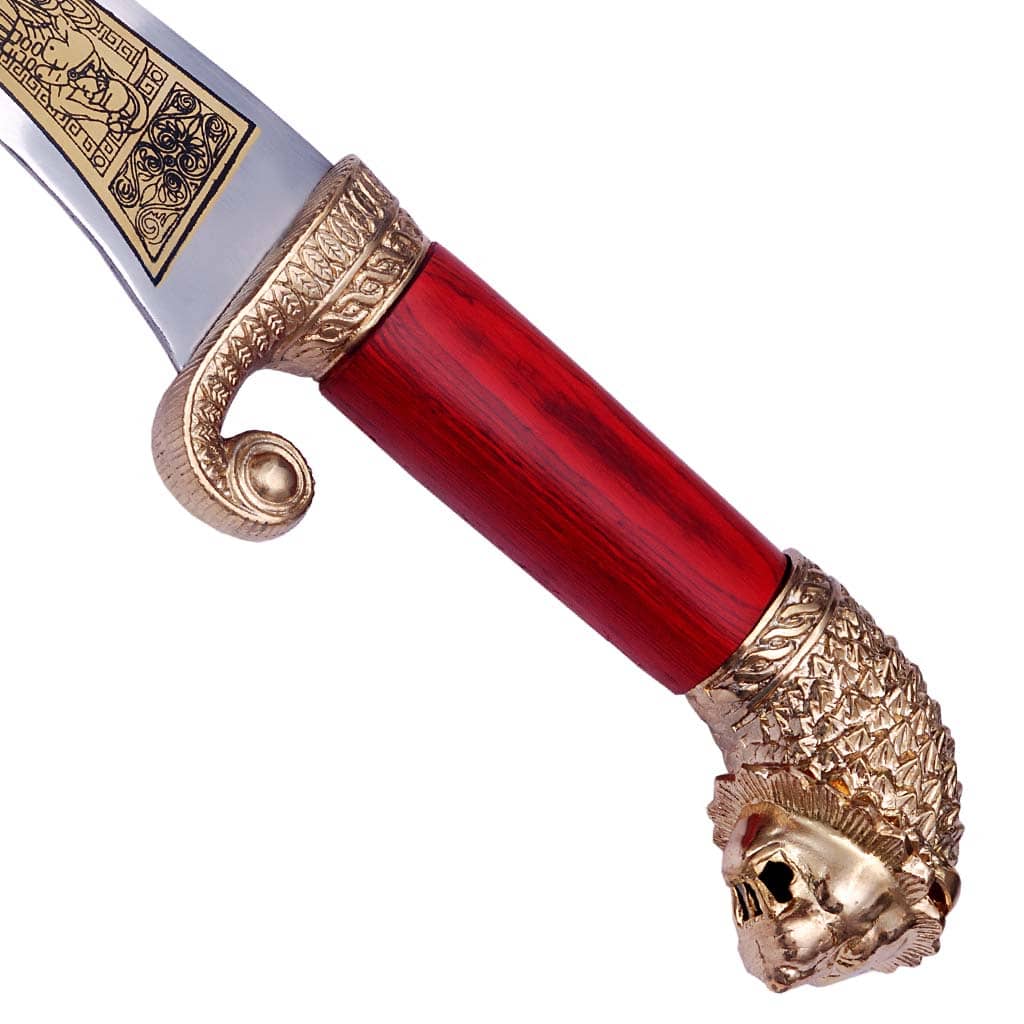 Alexander Macedonian Sword Gold Platted