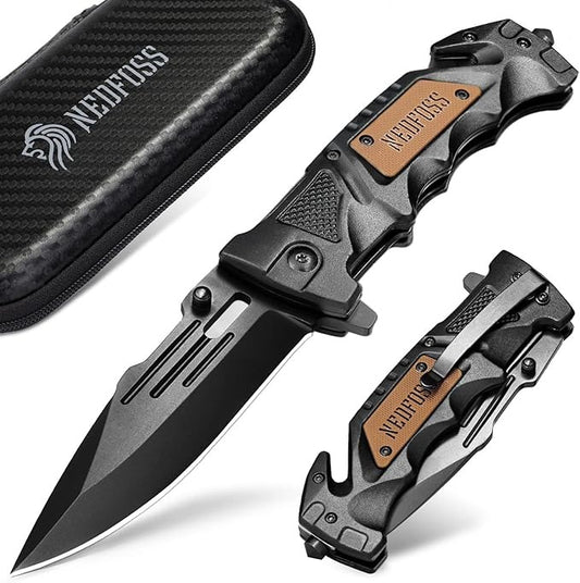 Tactical Folding Pocket 9" Knife Multipupose