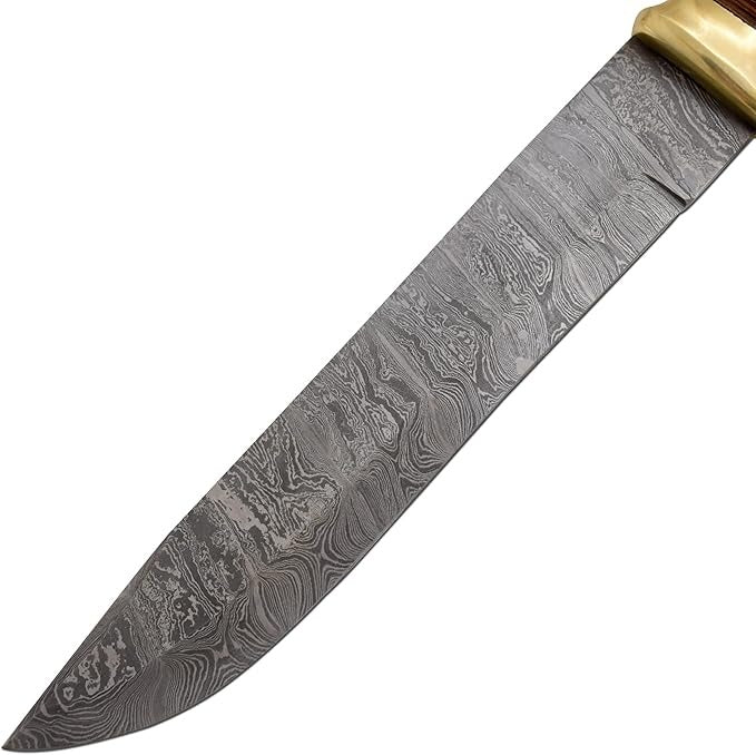 Handmade Damascus Full Tang Hunting 16.5 Knife