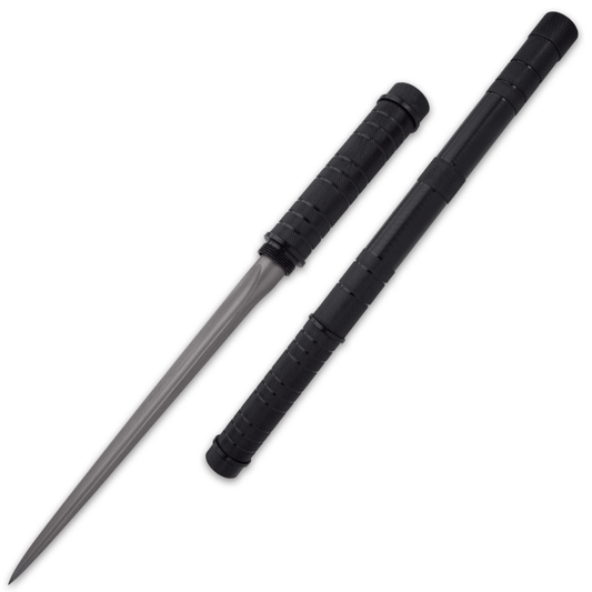 B.M.F. Black Tri-Edged Baton Dagger