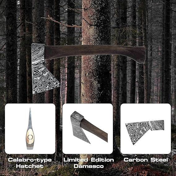 Small Hand 13.8" Axe Limited Edition Hatchet for Camping