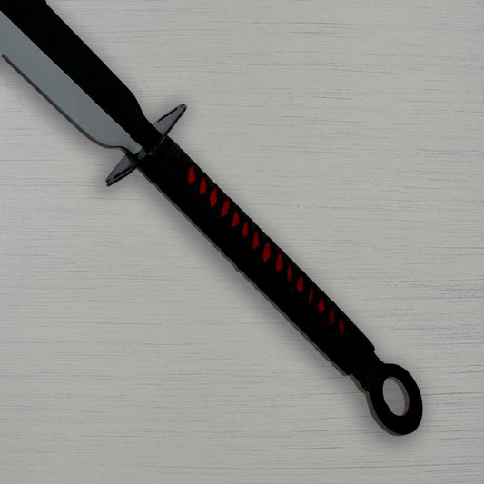 Black Anime Inspired Sword Shikai