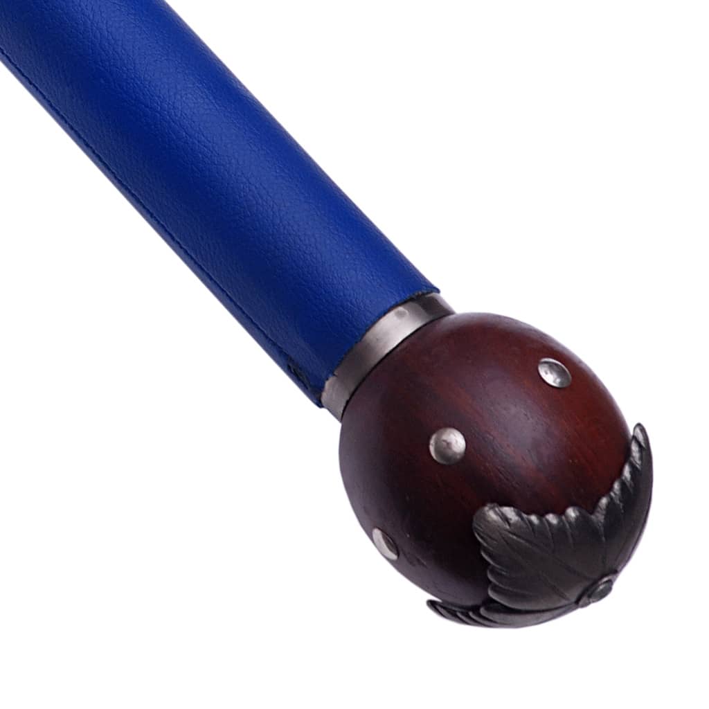 Medieval Chinese Sword with Blue Hilt