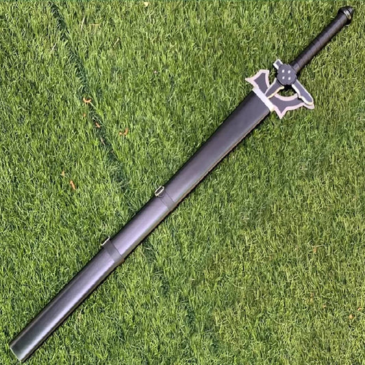 Kirito Elucidator Steel Replica Sword From SAO With Free Sheath