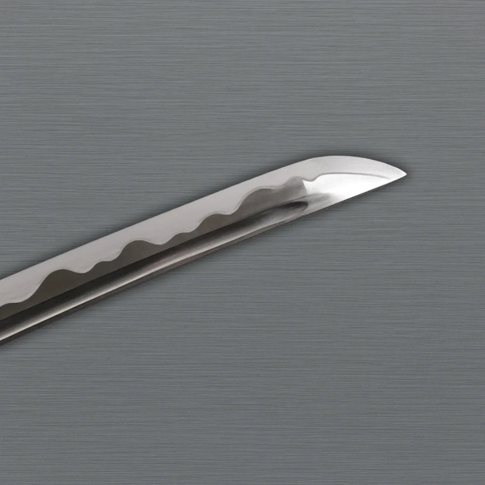 Traditional handmade katana with steel blade