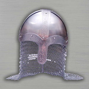 MedievalWarriorHelmetWithChain-1