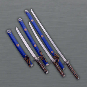 Ninja Symbol 3-piece Blue Samurai