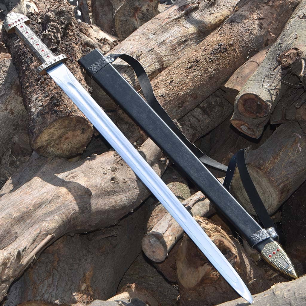 Viking Sword of King Ragnar Lothbrok Gold Finished