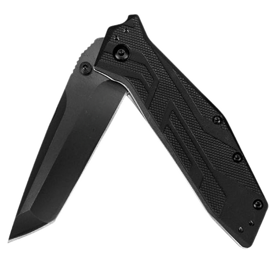 EDC Tactical Folding 7.1" Knife Tanto Blade with Clip