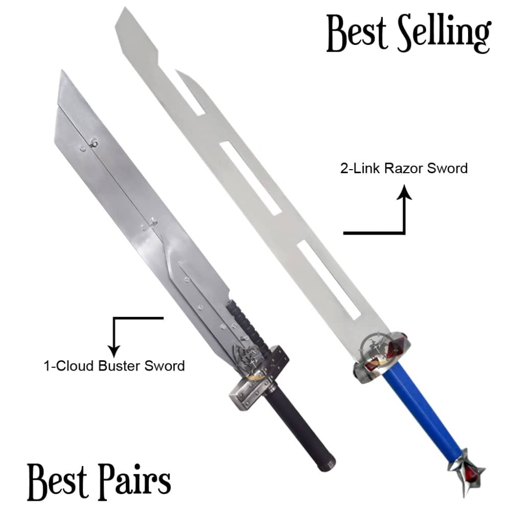 Cloud Advent Children Buster Fusion Sword & Link Ranger Sword