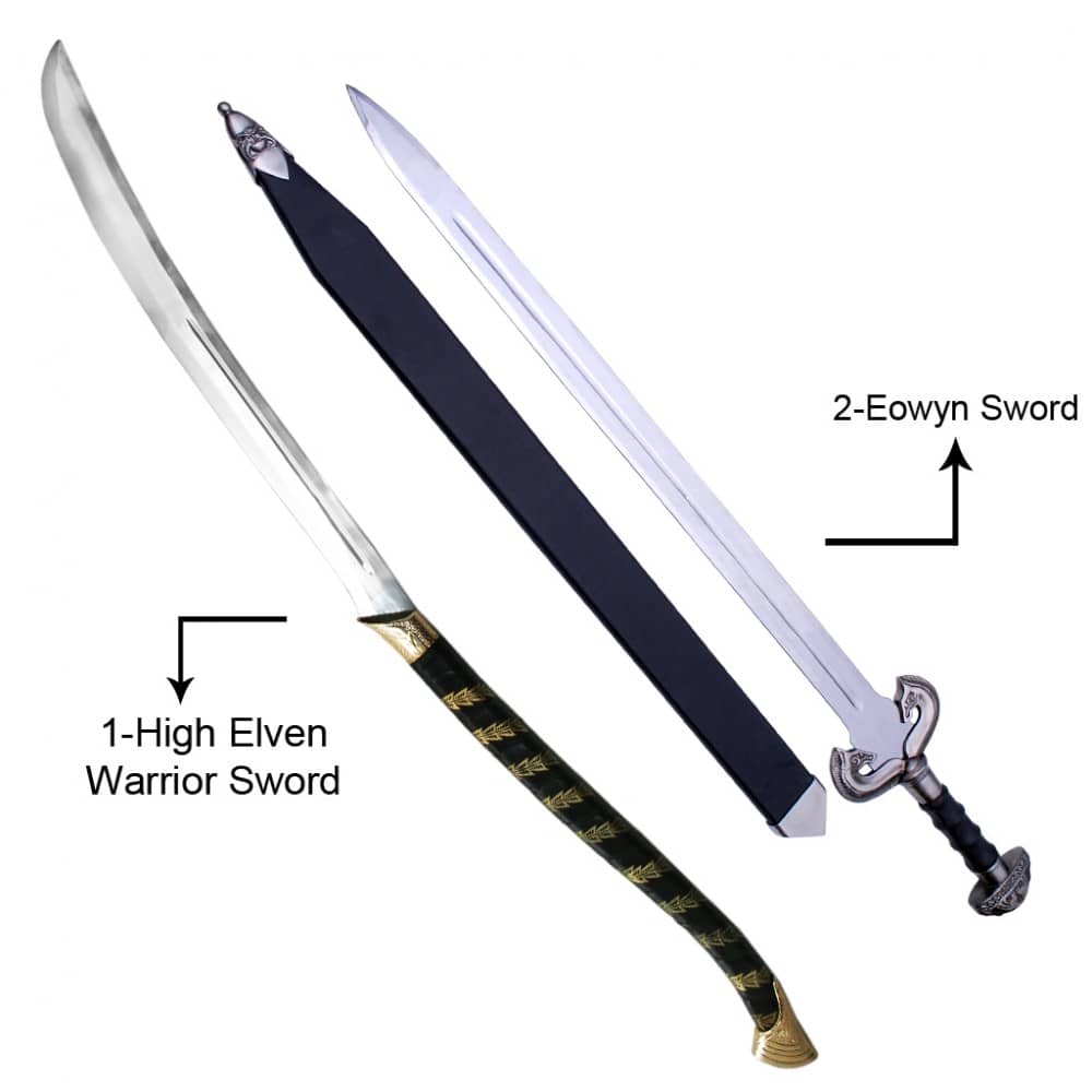 High Elven Warrior Sword & Eowyn Sword