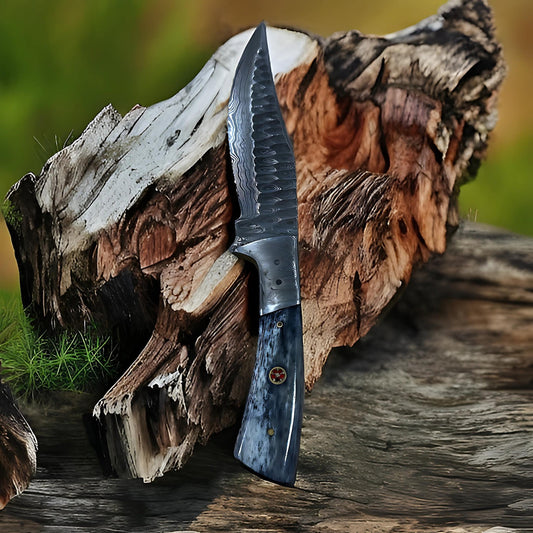Handmade High Quality Damascus Skinner 10" Knife Full Tang