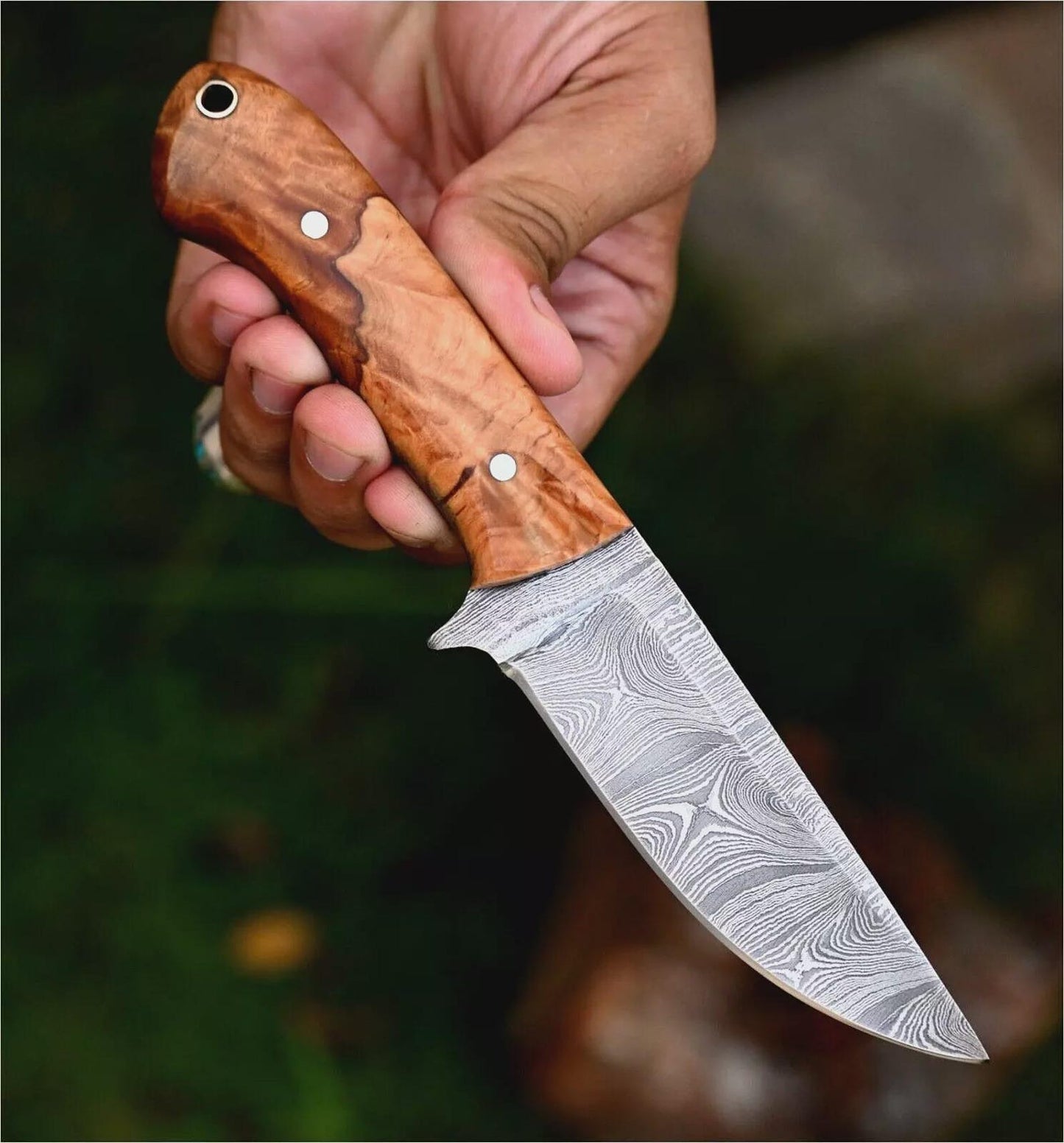 Hight Quality Damascus Skinning 8" Knife Gift for Him
