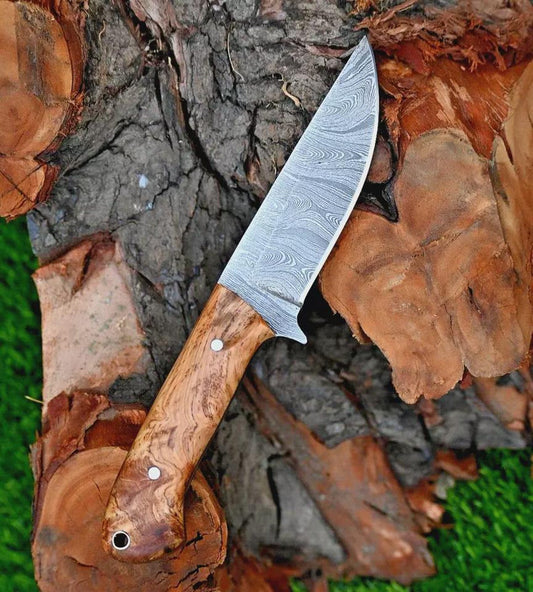 Hight Quality Damascus Skinning 8" Knife Gift for Him