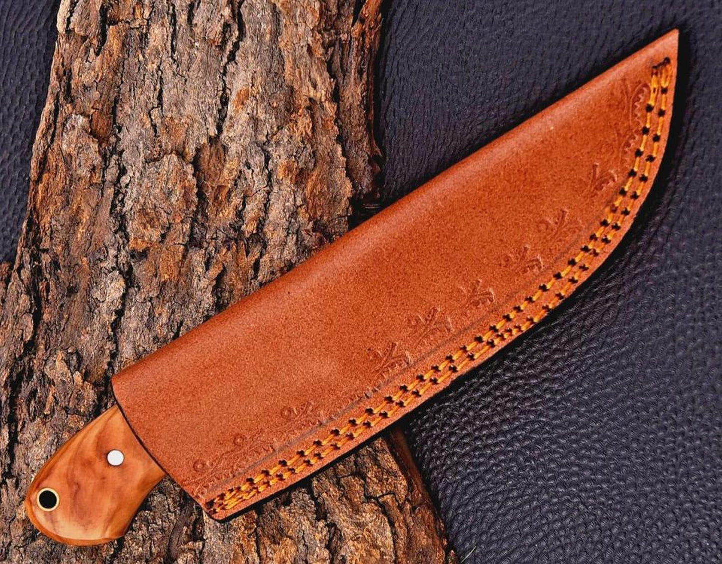 Hight Quality Damascus Skinning 8" Knife Gift for Him