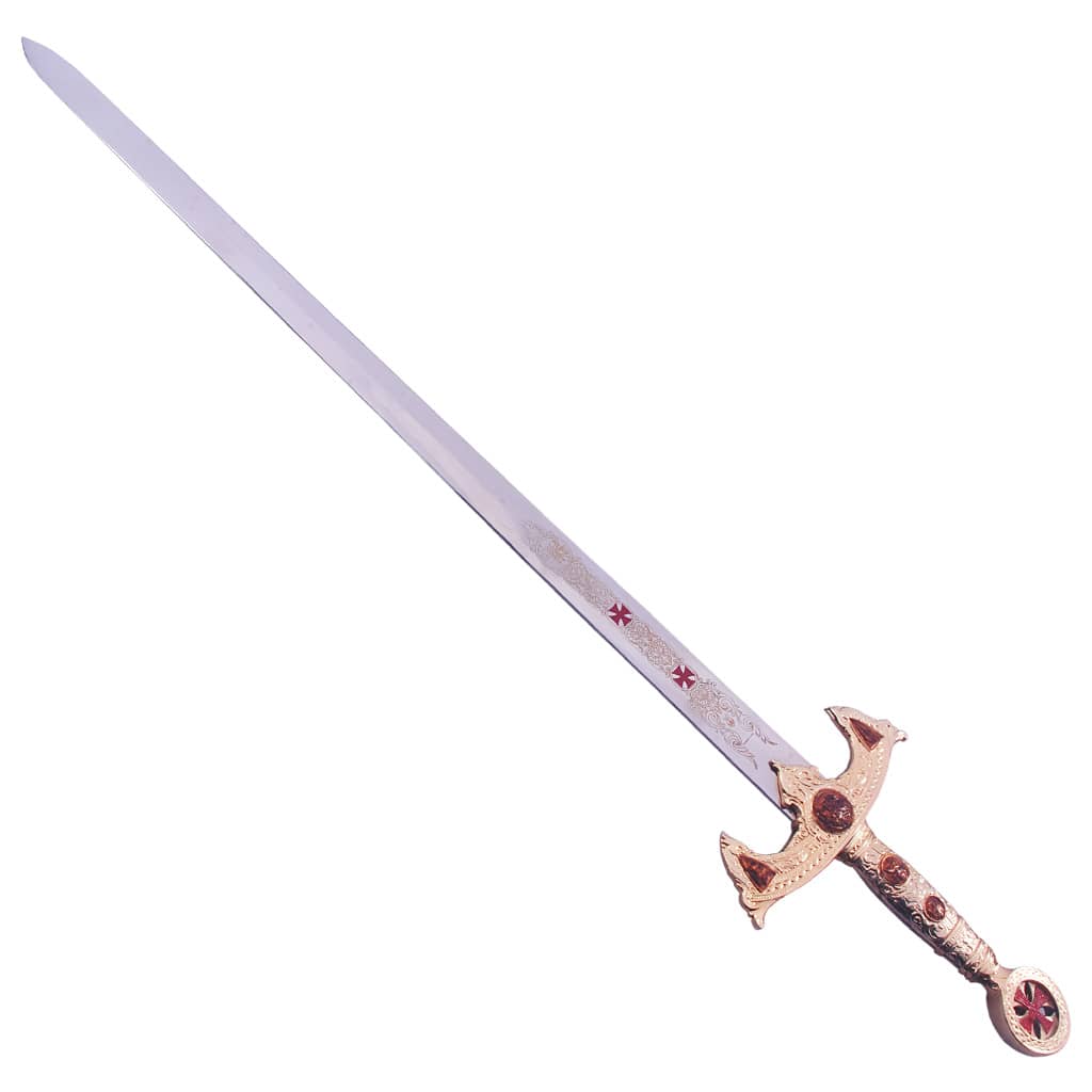 Gold Marto Templar Sword