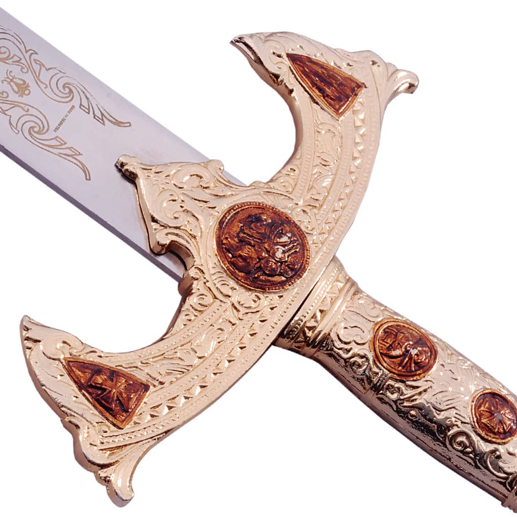 Gold Marto Templar Sword