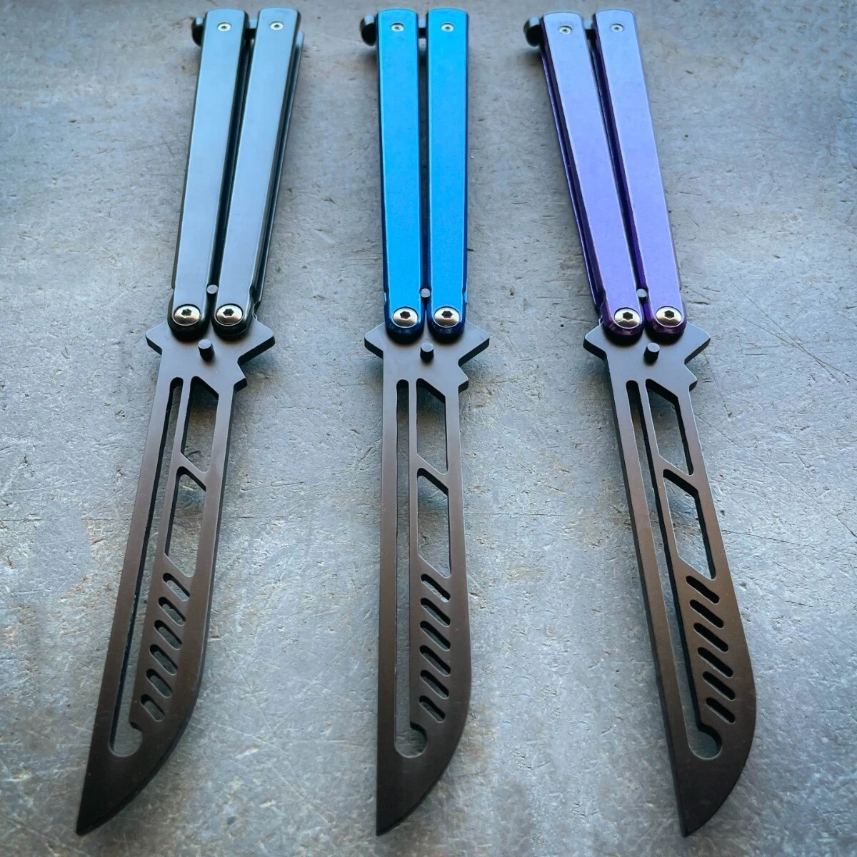 High Quality Balisong Trainer Metal Butterfly 9" Knife