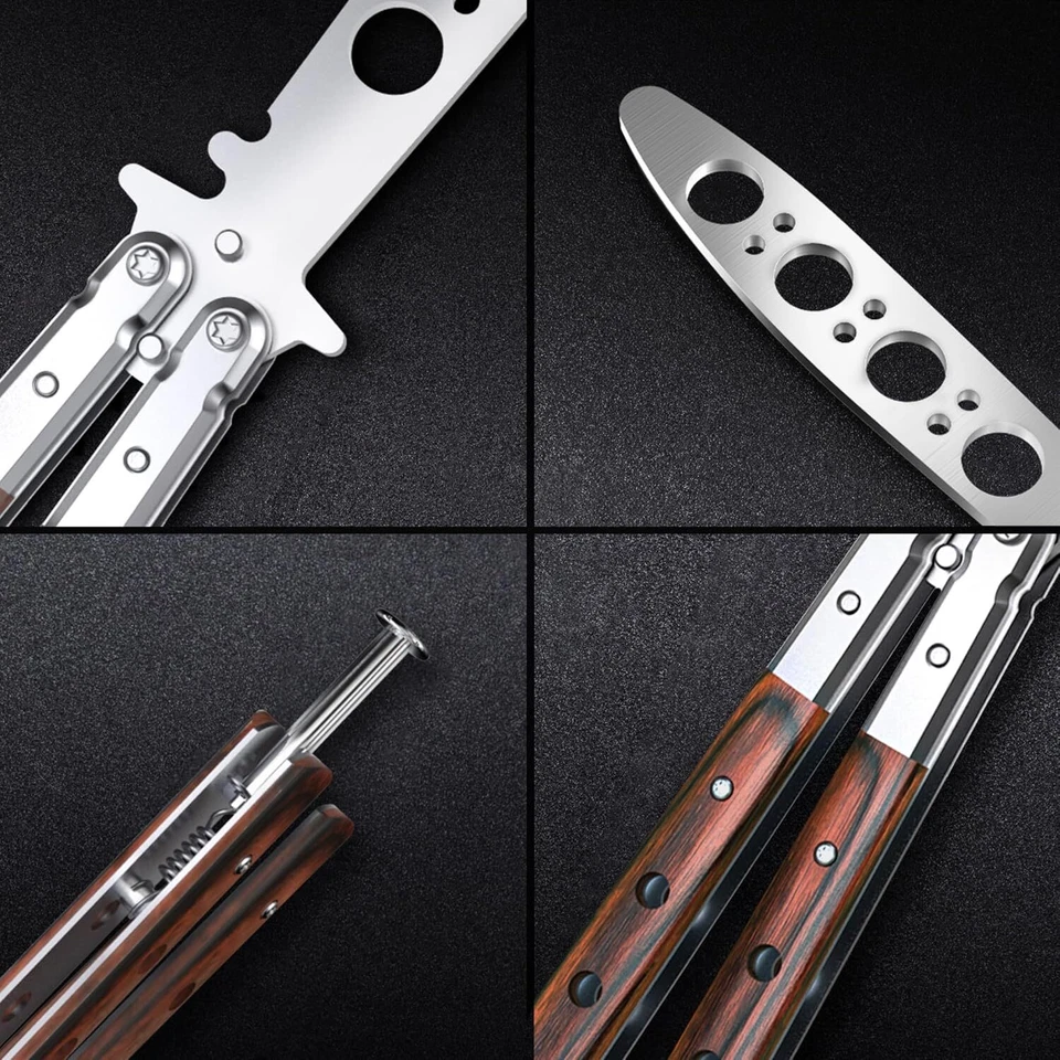Dull Butterfly Trainer Knife Safe Balisong Practice