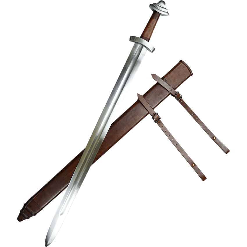 11th C. Viking Sword With Free Scabbard