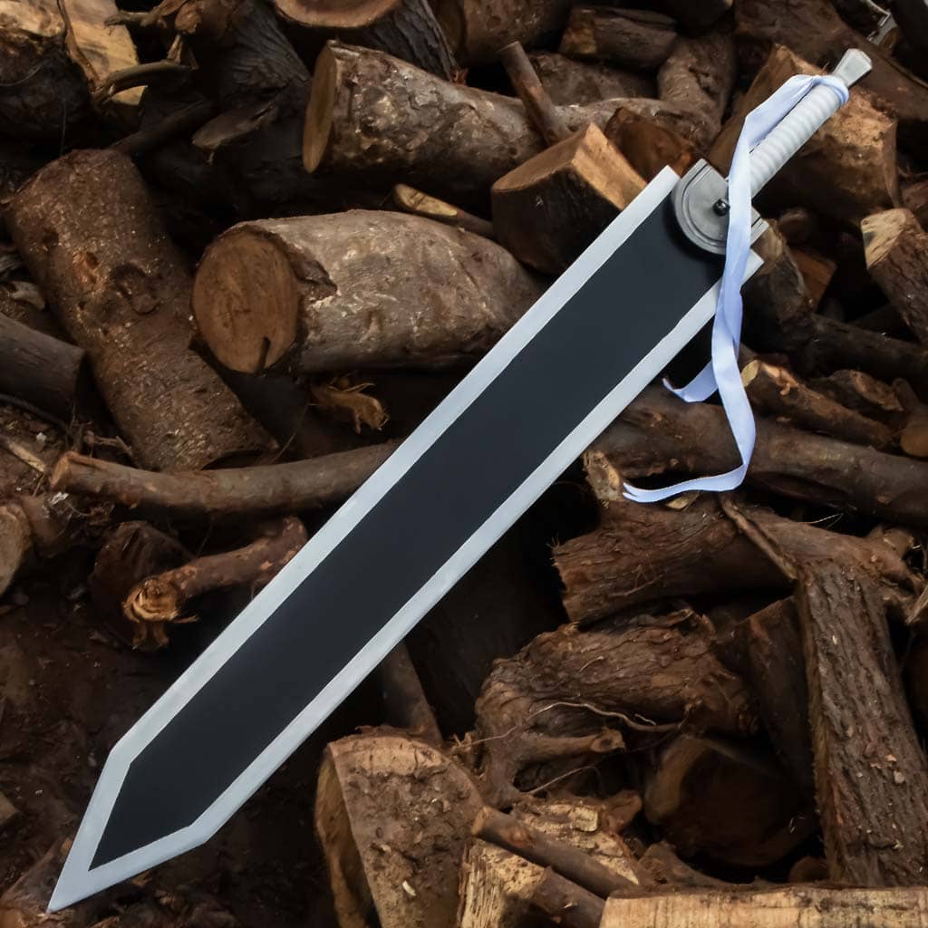 Berserk Guts Dragon Slayer Sword Black Dual Finish