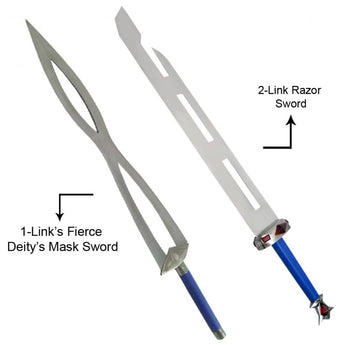 Fierce Deity’s Mask Sword & Link Razor Sword