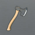 20 inch carbon steel camp tomahawk front view