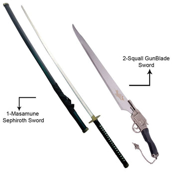 Masamune Sephiroth Sword & Squall Gunblade Sword