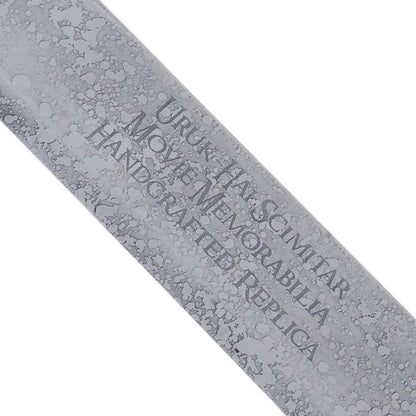 Uruk Hai Scimitar Sword with Rust Finish