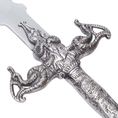 Silver and Ruby Merlin Sword