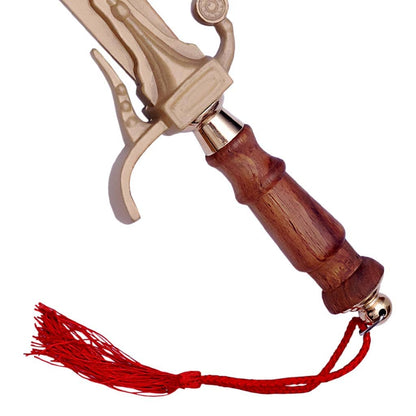 Belly Dance Dragon Scimitar Full Gold Plated Wooden Handel Sword
