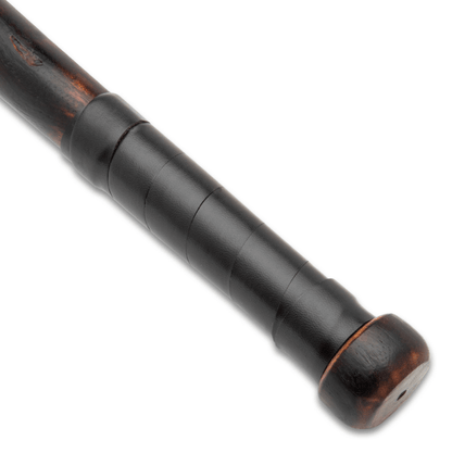 Apocalyptic War Club - Antique Burnt Wood Handle