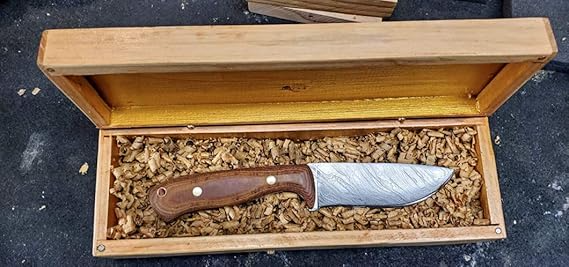 Custom Handmade Damascus Steel Blank 8.75" Knife Making