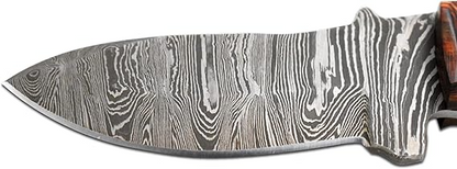 Handmade Damascus Hunting 9" Knife Fixed Blade