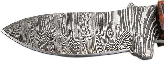 Handmade Damascus Hunting 9" Knife Fixed Blade