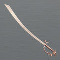 Belly Dance Dragon Scimitar Gold Plated Sword