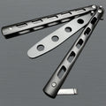 Black Butterfly Balisong Trainer Knife Dull Blade