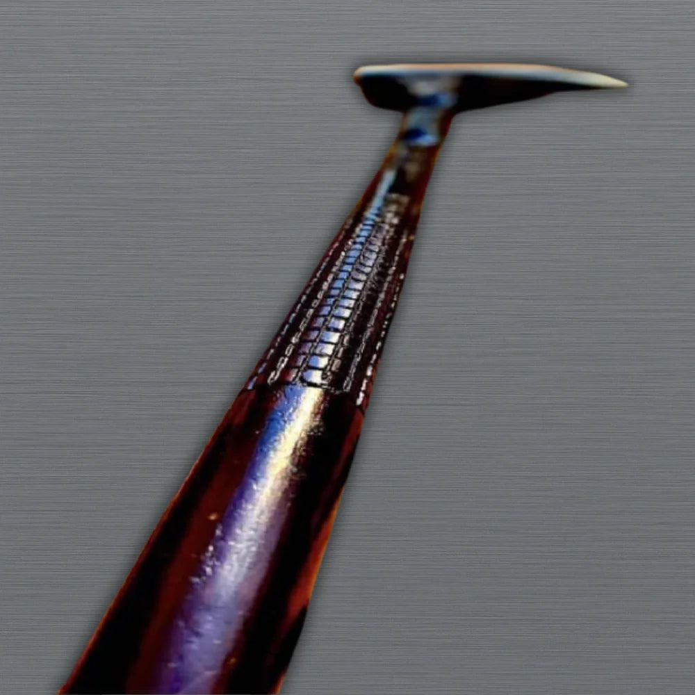 Wakandan axe replica detailed blade design