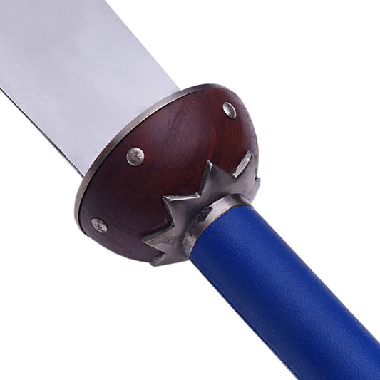 Medieval Chinese Sword with Blue Hilt